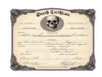 Death Certificate