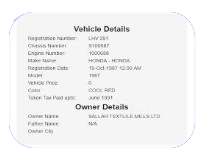 All Vehicle Details